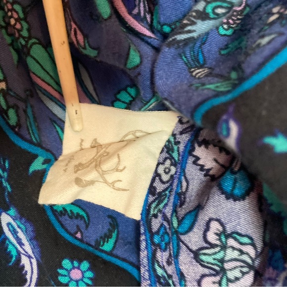 Spell Kiss the Sky Blouse, Blue Jay, Size Medium - Picture 8 of 10